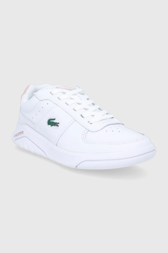 Lacoste Buty skórzane Game Advance 741SFA0090 biały