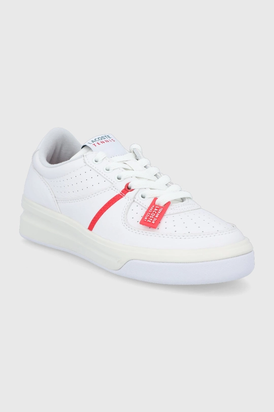 Lacoste Buty skórzane Qantance 741SFA0100 biały