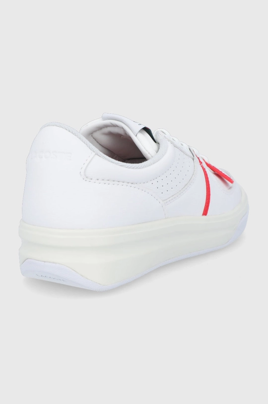 Lacoste Buty skórzane Qantance 741SFA0100 Cholewka: Skóra naturalna, Wnętrze: Materiał syntetyczny, Materiał tekstylny, Podeszwa: Materiał syntetyczny