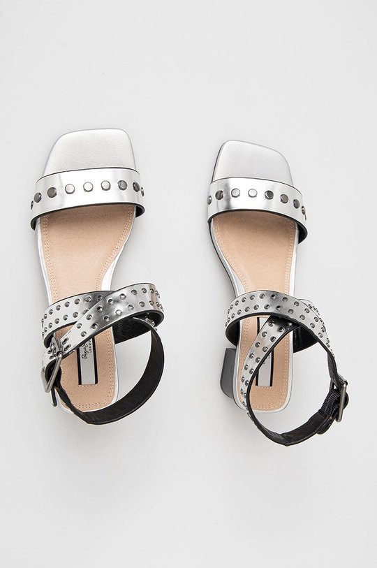 срібний Сандалі Pepe Jeans Romy Studs 2