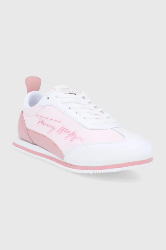 Ботинки Tommy Hilfiger розовый