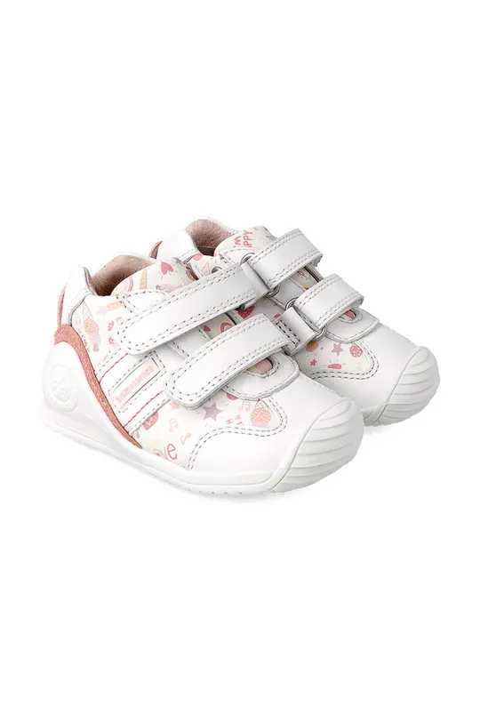 biela Biomecanics - Detské topánky Dievčenský