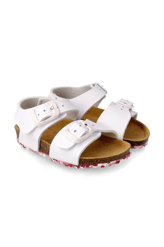 biela Garvalin - Detské sandále Dievčenský