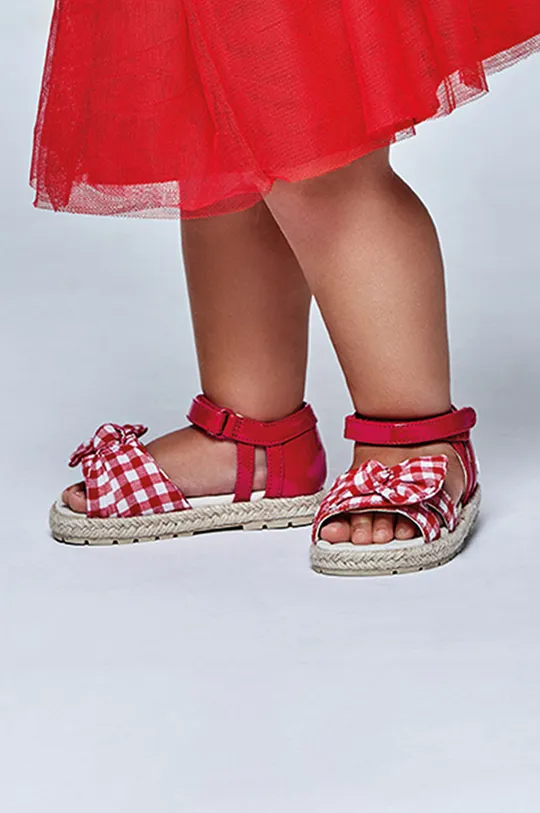 červená Mayoral - Detské sandále Dievčenský
