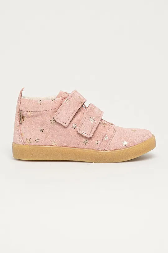 рожевий Mrugała - Дитячі шкіряні туфлі Для дівчаток