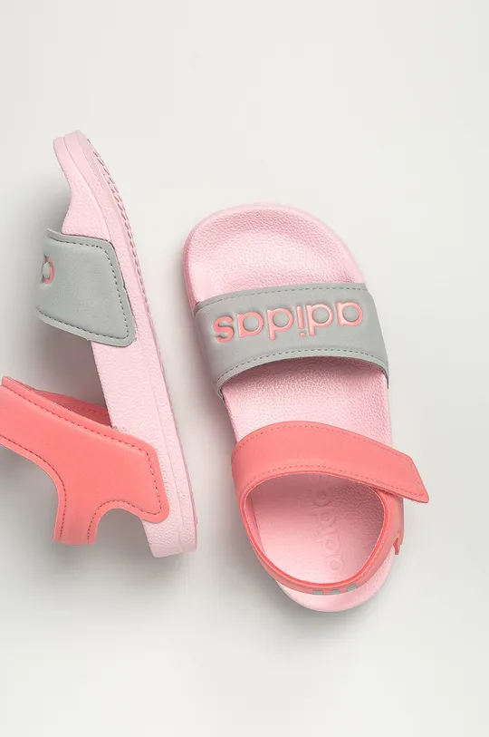 рожевий adidas - Дитячі сандалі Adilette