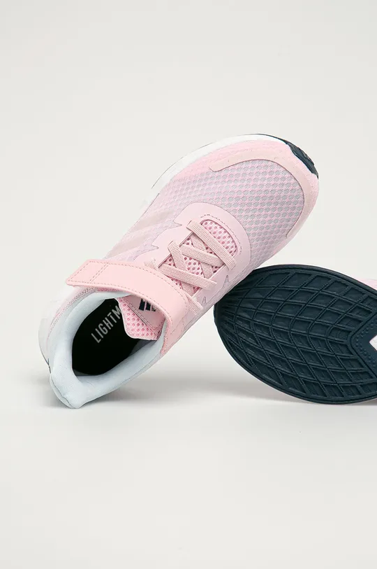 różowy adidas - Buty dziecięce Duramo FY9169