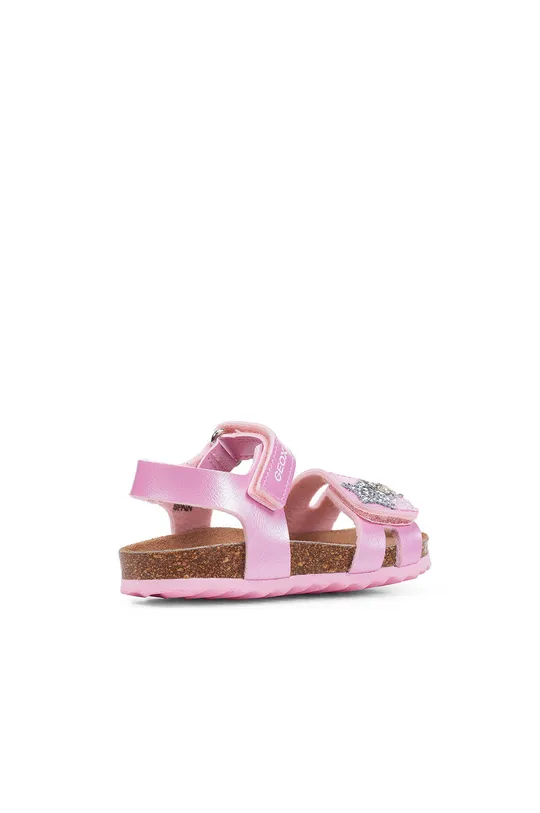 ružová Geox - Detské sandále
