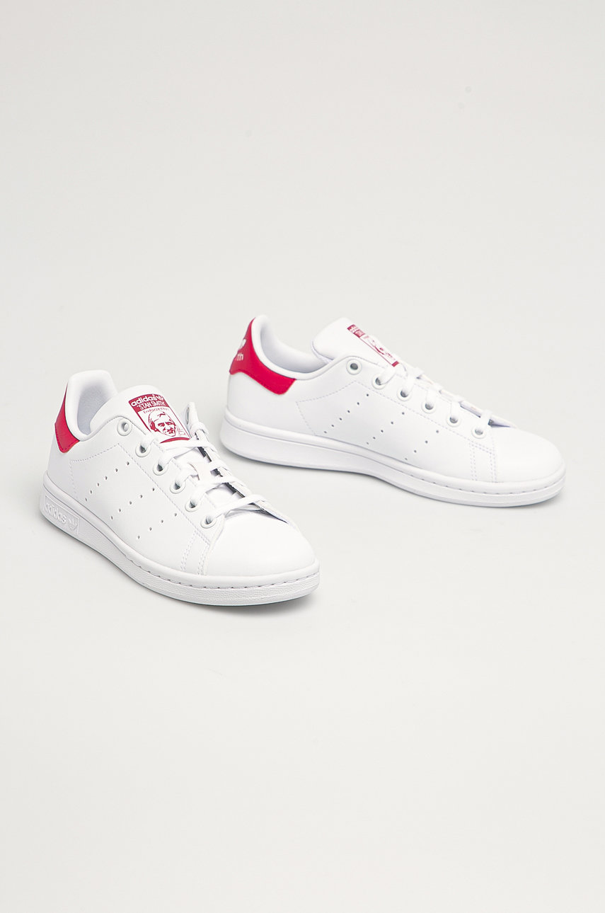 childrens white adidas trainers