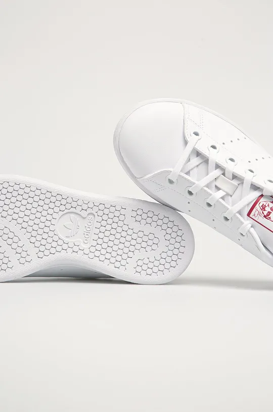 white adidas Originals kids' shoes