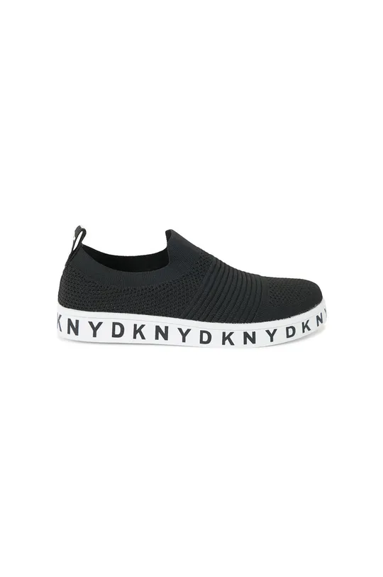 czarny Dkny Tenisówki dziecięce D39M24.30.35 Dziewczęcy