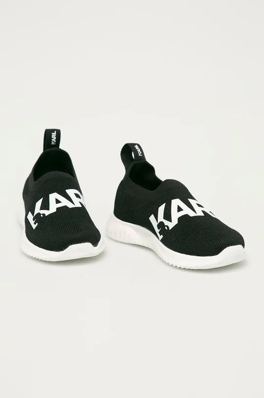 Karl Lagerfeld gyerek cipő fekete