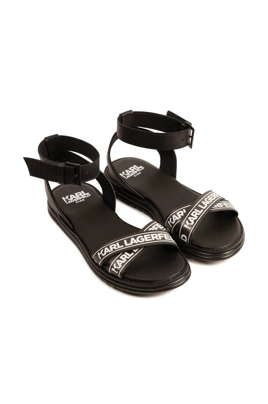 чорний Karl Lagerfeld - Дитячі сандалі Для дівчаток
