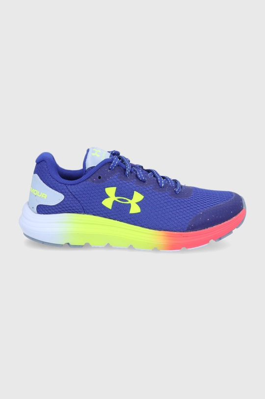 tmavomodrá Detské topánky Under Armour GGS Surge 2 Splash 3024102 Dievčenský