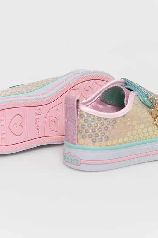 Detské topánky Skechers  Zvršok: Textil Vnútro: Textil Podrážka: Syntetická látka