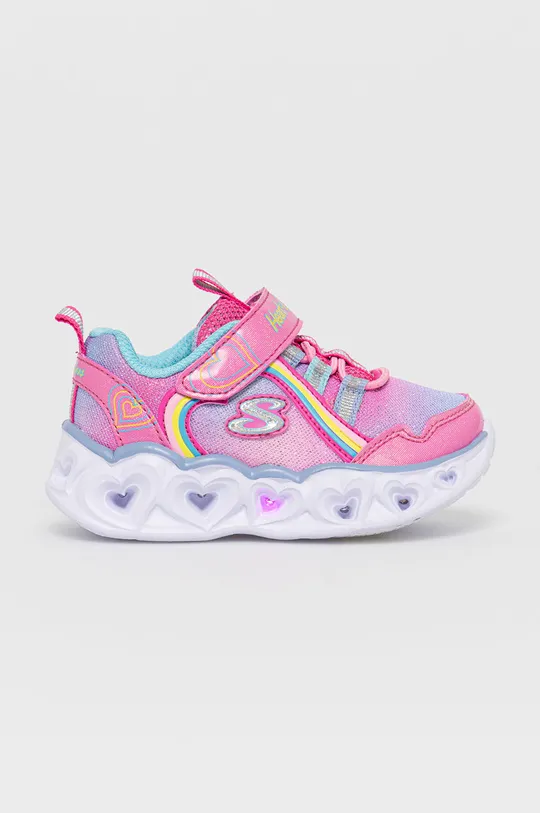 фиолетовой Детские ботинки Skechers Для девочек