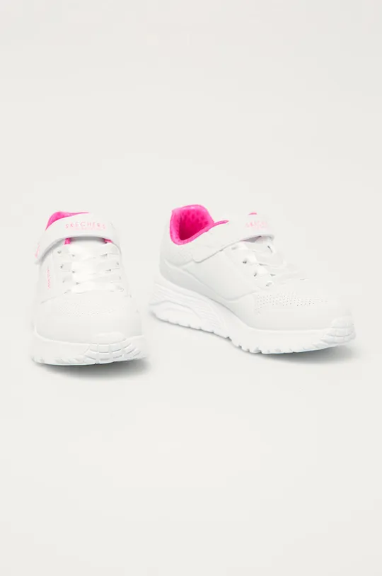 Skechers - Detské topánky biela