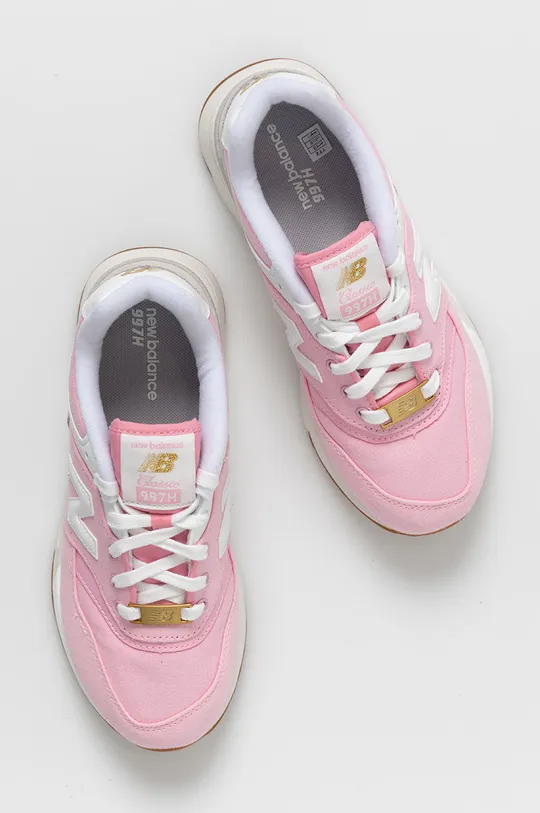 ružová Detské topánky New Balance GR997HHL