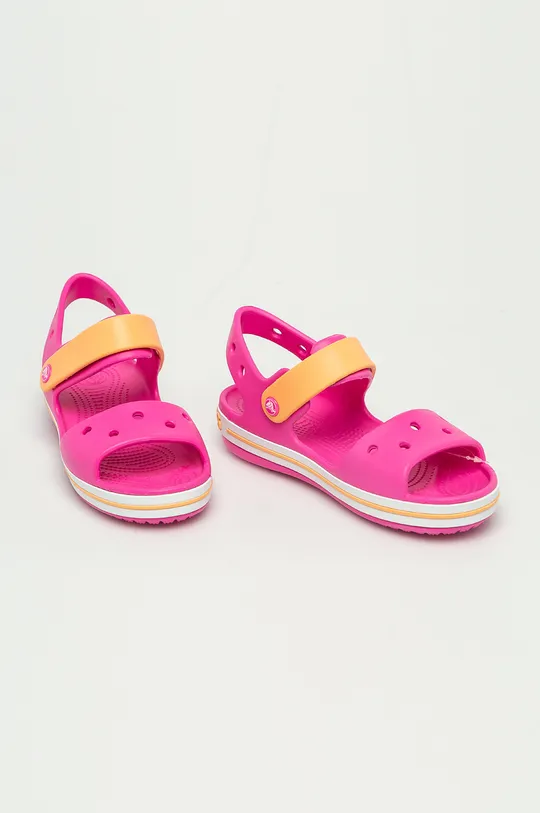 Crocs - Детские сандалии фиолетовой