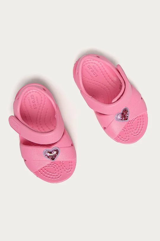 Детские сандалии Crocs розовый