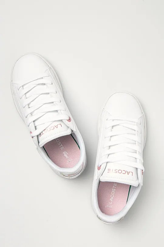 biela Detské topánky Lacoste