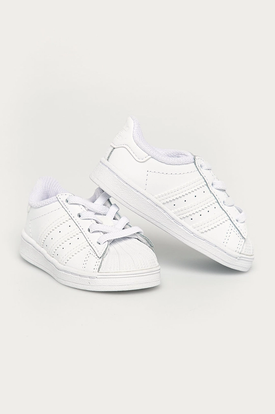 adidas Originals - Buty dziecięce Superstar El I EF5397 biały