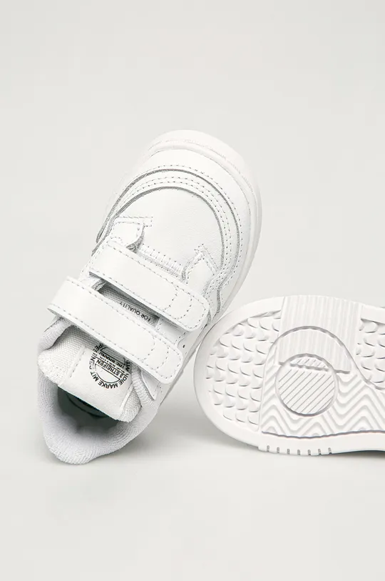 biela adidas Originals - Detské topánky Supercourt CF EG0413