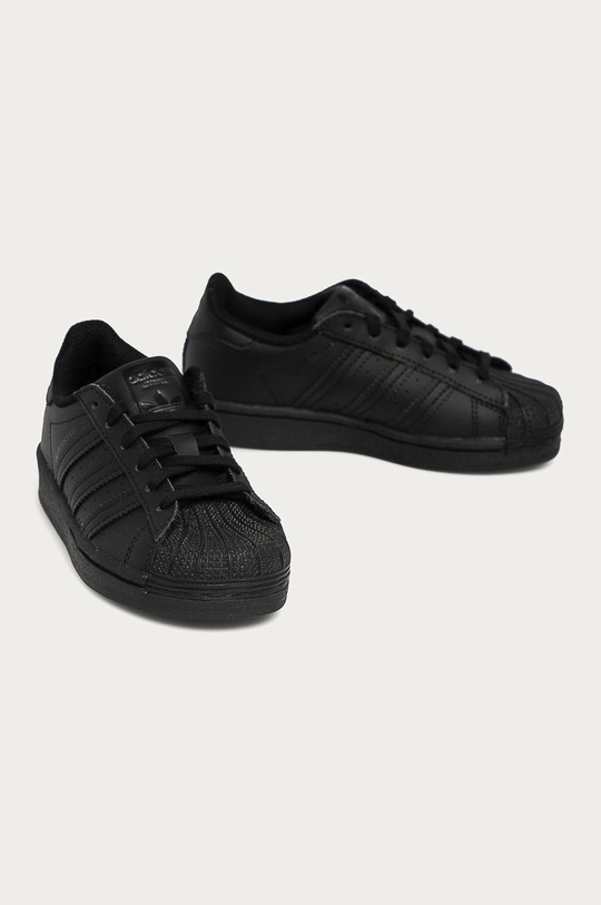 Dječje tenisice adidas OriginalsSuperstar crna