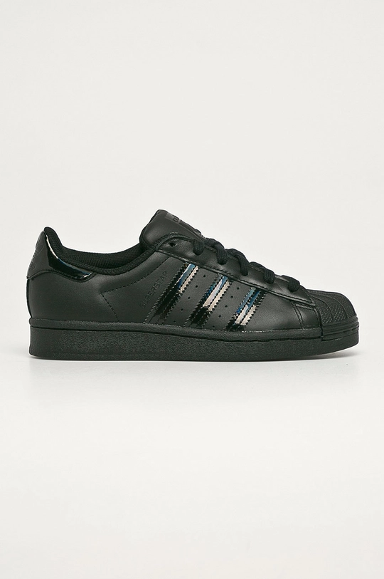 чорний adidas Originals - Дитячі черевики  Superstar FV3140 Дитячий