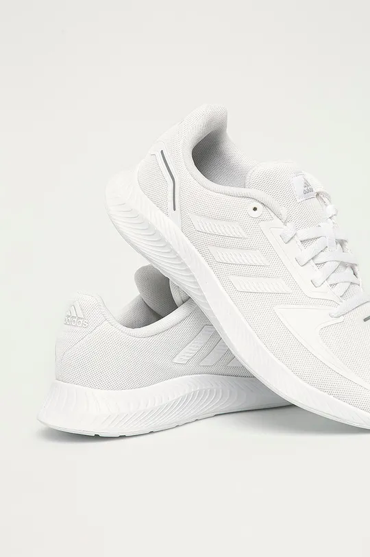biały adidas - Buty dziecięce Runfalcon 2.0 K FY9496