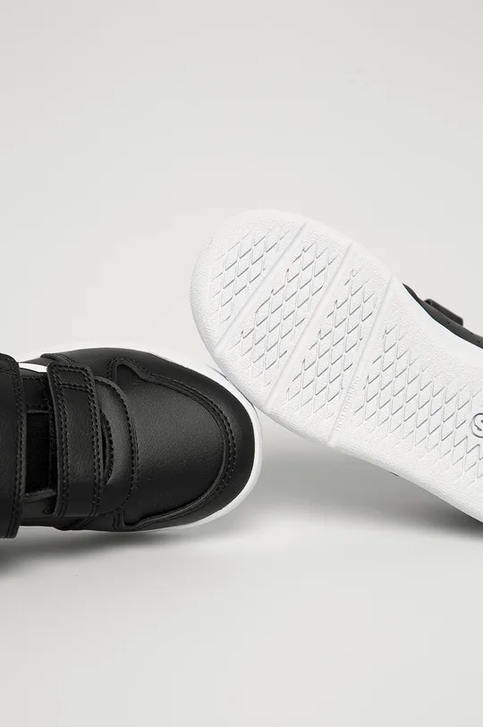 čierna adidas - Detské topánky Tensaur S24042