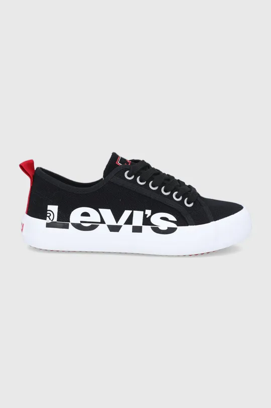 μαύρο Παιδικά πάνινα παπούτσια Levi's Παιδικά