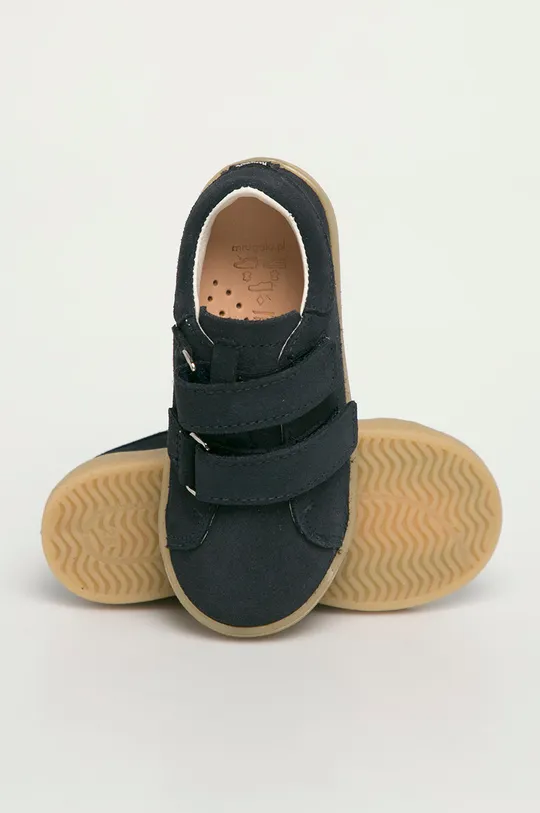 темно-синій Mrugała - Дитячі замшеві туфлі