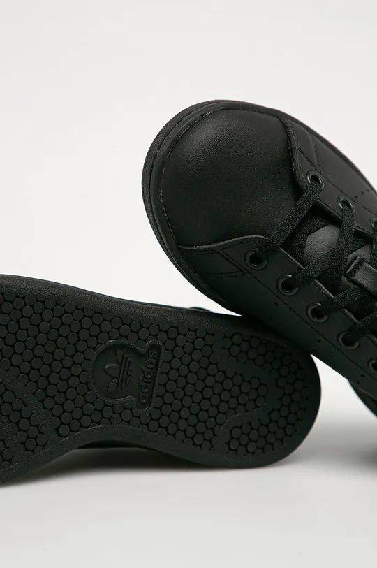 black adidas Originals kids' shoes