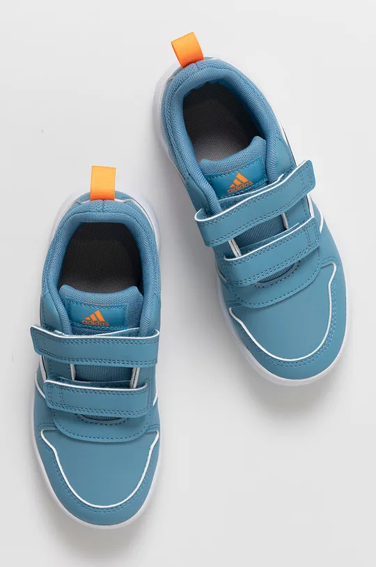 голубой Детские ботинки adidas