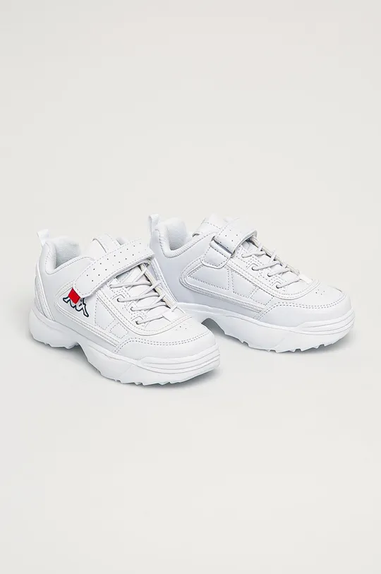 Kappa - Παιδικά παπούτσια λευκό