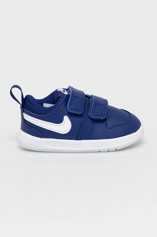 tmavomodrá Nike Kids - Detské kožené topánky Pico 5 Detský