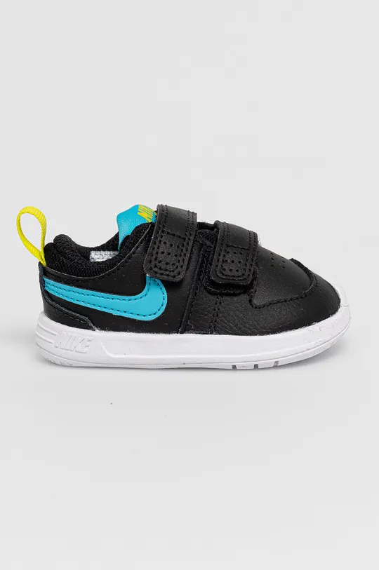 čierna Nike Kids - Detské kožené topánky Pico 5 Detský