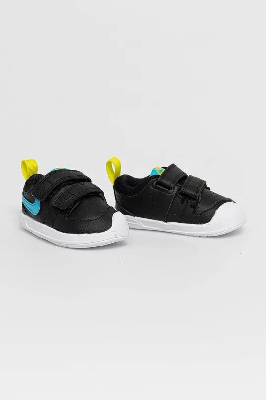 Nike Kids - Παιδικά δερμάτινα παπούτσια Pico 5 μαύρο