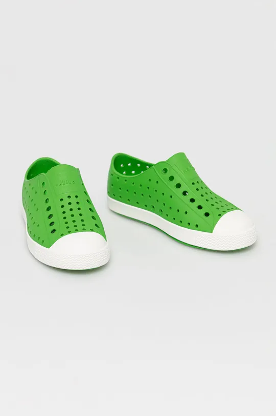 Παιδικά πάνινα παπούτσια Native πράσινο