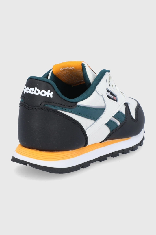 Детские кожаные кроссовки Reebok Classic G58338  Голенище: Текстильный материал, Натуральная кожа Внутренняя часть: Текстильный материал Подошва: Синтетический материал