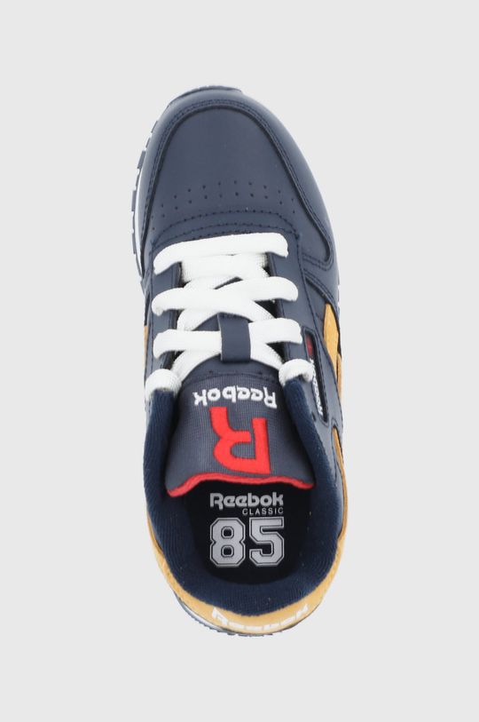 námořnická modř Dětské kožené boty Reebok Classic