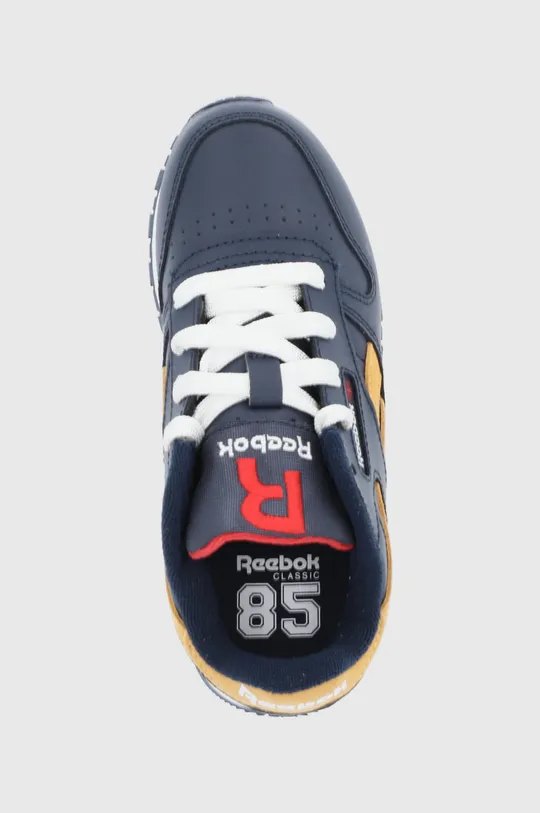 тёмно-синий Детские кожаные кроссовки Reebok Classic G58363