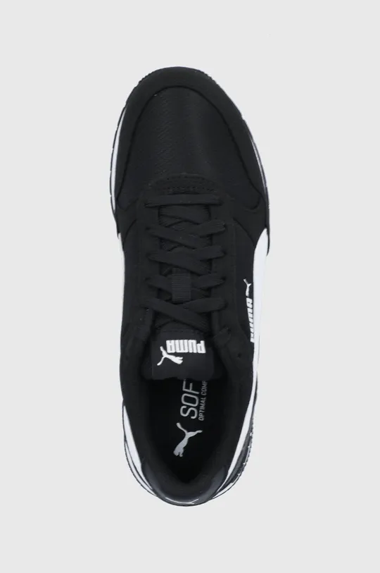 чорний Дитячі черевики Puma ST Runner v2 Mesh 367135