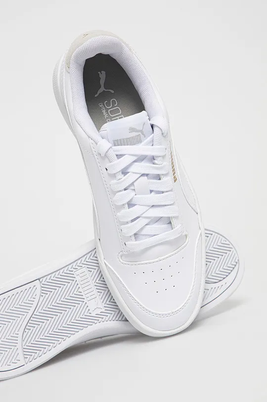 biela Detské topánky Puma Shuffle Jr 375688