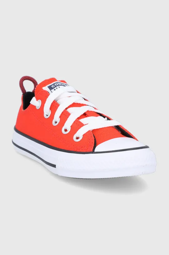 Παιδικά πάνινα παπούτσια Converse πορτοκαλί