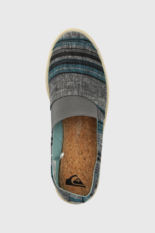 szürke Quiksilver espadrilles