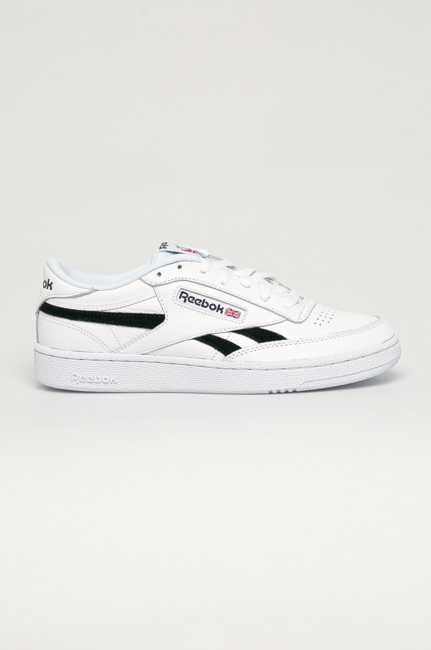 bílá Kožené sneakers boty Reebok Classic Pánský