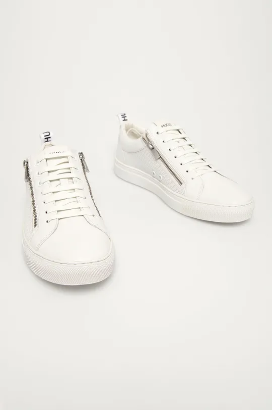 Hugo - Bőr cipő fehér