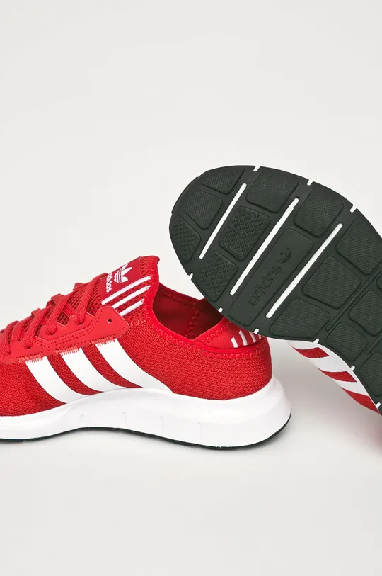 czerwony adidas Originals - Buty Swift Run X FY2113
